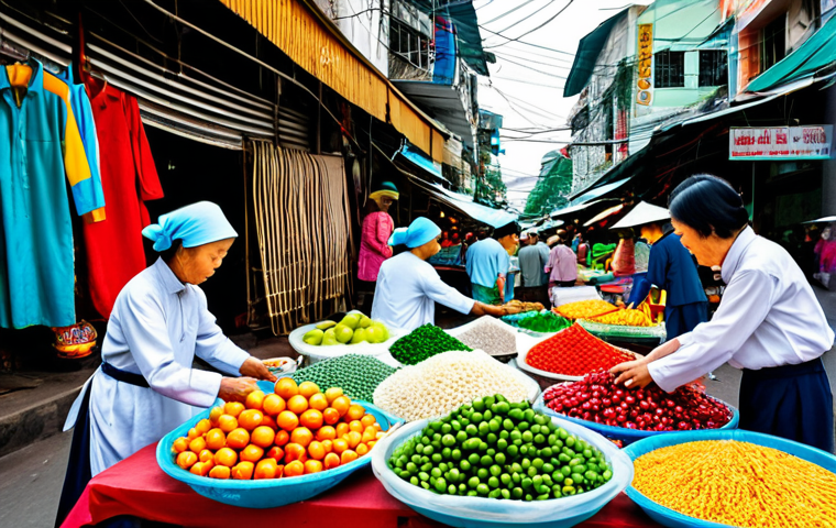 CBDC 중앙은행 디지털 화폐 의 경제적 필요성 - **
"A bustling scene at Ben Thanh Market in Ho Chi Minh City, Vietnam. Vendors are selling colorful...